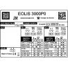 EOLIS3000P0 - Convertisseurs numeriques double-voie de signaux de Process, avec Affichage