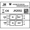 JK20S2 - Isolateur de Boucle Autoalimenté double-voies à impedance de sortie modifiée