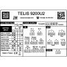 TELIS9200U2 - Convertisseur numerique à entrée universelle avec affichage et avec relais et 2 sorties analogiques