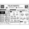 TELIS9200T2 - Convertisseur numerique à entrée universelle sans affichage et avec relais et 2 sorties analogiques