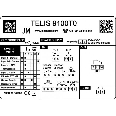 TELIS 9100T0 - Transmetteur...